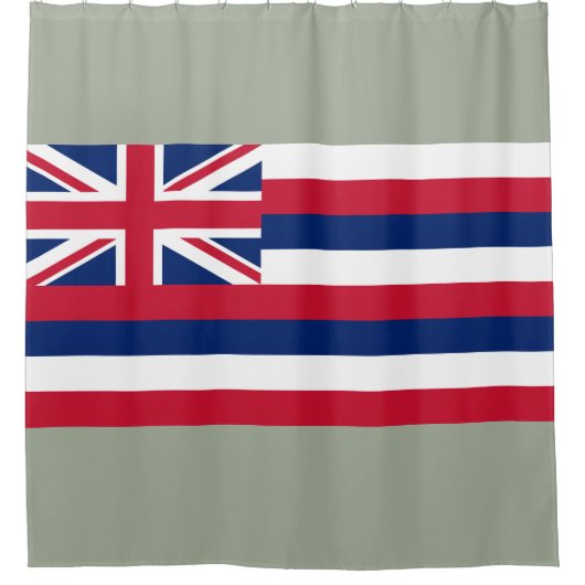 Vlag van Hawaii (VS-staat) Douchegordijn (Voorkant)