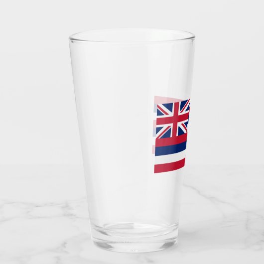 Vlag van Hawaii (VS-staat) Glas (Rechts)