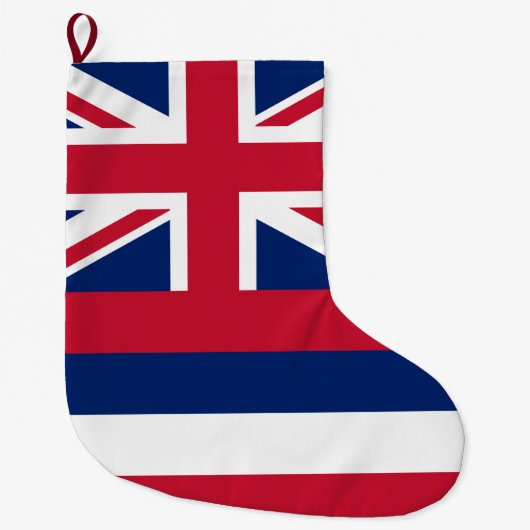 Vlag van Hawaii (VS-staat) Grote Kerstsok (Voorkant)