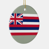 Vlag van Hawaii (VS-staat) Keramisch Ornament (Rechts)