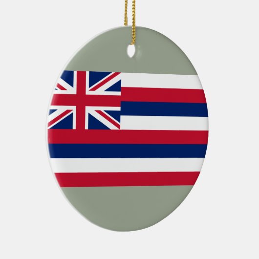 Vlag van Hawaii (VS-staat) Keramisch Ornament (Rechts)