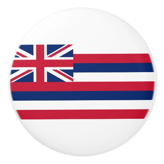 Vlag van Hawaii (VS-staat) Keramische Knop (Voorkant)