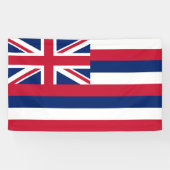 Vlag van Hawaii (VS-staat) Spandoek (Horizontaal)