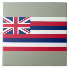 Vlag van Hawaii (VS-staat) Tegeltje
