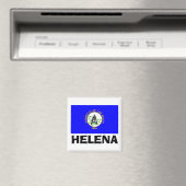 Vlag van Helena, Montana Magneet (Insitu (Vaatwasser))