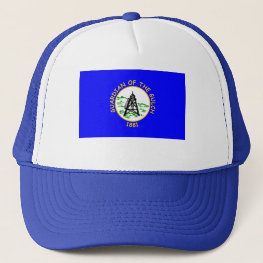 Vlag van Helena, Montana Trucker Pet (Voorkant)