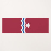 Vlag van Herefordshire (Engelse graafschap) Yogamat (Voorkant (horizontaal))
