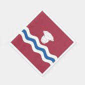 Vlag van Herefordshire (Graafschap in VK) Servet (Hoek)