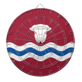 Vlag van Herefordshire (Verenigd Koninkrijk) Dartbord
