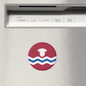 Vlag van Herefordshire (Verenigd Koninkrijk) Magneet (Insitu (Vaatwasser))