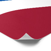 Vlag van Herefordshire (Verenigd Koninkrijk) Poster (Hoek)