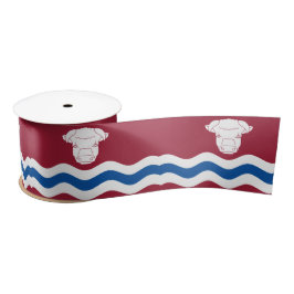 Vlag van Herefordshire (Verenigd Koninkrijk) Satijnen Lint