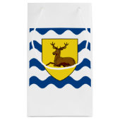 Vlag van Hertfordshire Small Gift Bag Klein Cadeauzakje (Achterkant)
