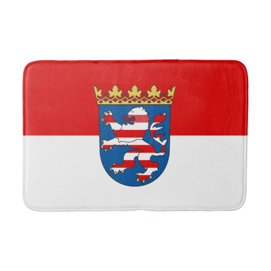 Vlag van Hesse Bath Mat (Voorkant)