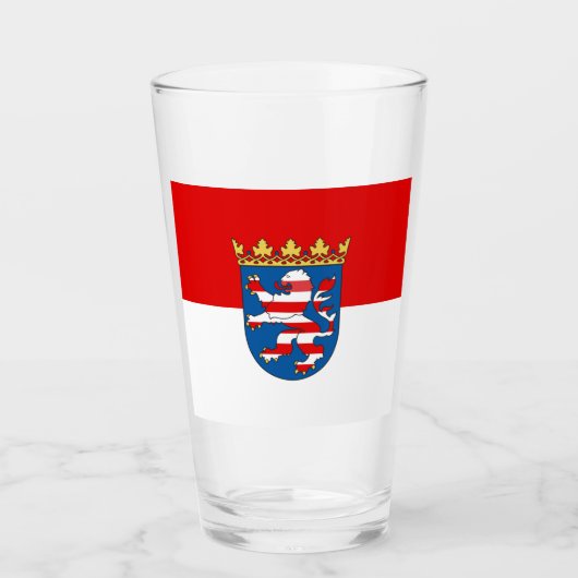 Vlag van Hesse Glass Glas (Voorkant)