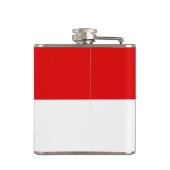 Vlag van Hesse heupfles (Achterkant)