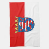 Vlag van Hesse Towel Theedoek (Verticaal)