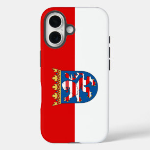 Vlag van Hessen iPhone 16 Hoesje