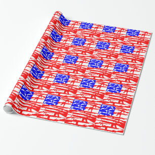 Vlag van het 2de Amendement van Pistolen Cadeaupapier