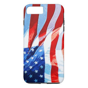 Vlag van het Abstracte Impressionisme van iPhone 8/7 Plus Hoesje