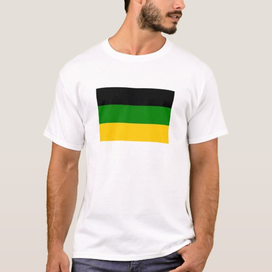 Vlag van het Afrikaanse Nationale Congres T-shirt (Voorkant)