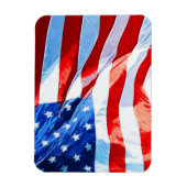 Vlag van het Amerikaanse Abstracte impressionisme Magneet (Verticaal)