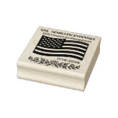 Vlag van het Amerikaanse Semiquincentennial 250 Ja Rubberstempel (Stempel)