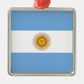 Vlag van het Argentijnse Ornament van keramiek (Voorkant)