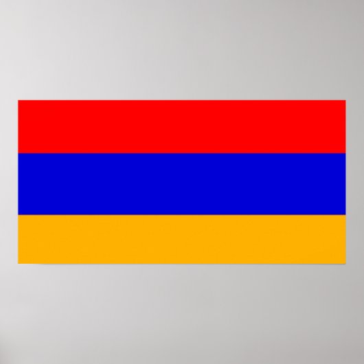Vlag van het Armeense Poster (Voorkant)