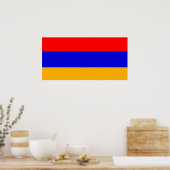 Vlag van het Armeense Poster (Keuken)