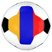 Vlag van het Armeense Voetbal (Gedraaid)