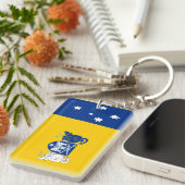 Vlag van het Australische Hoofdstedelijk Gebied Sleutelhanger (Voorkant Rechts)