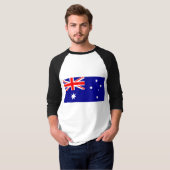 Vlag van het Australische T-shirt (Voorkant volledig)