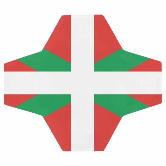 Vlag van het Baskenland Voetbal (Enkel)