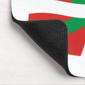Vlag van het Baskische Volk Muismat (Hoek)