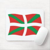Vlag van het Baskische Volk Muismat (Met muis)