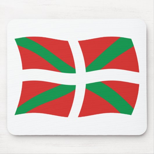 Vlag van het Baskische Volk Muismat (Voorkant)