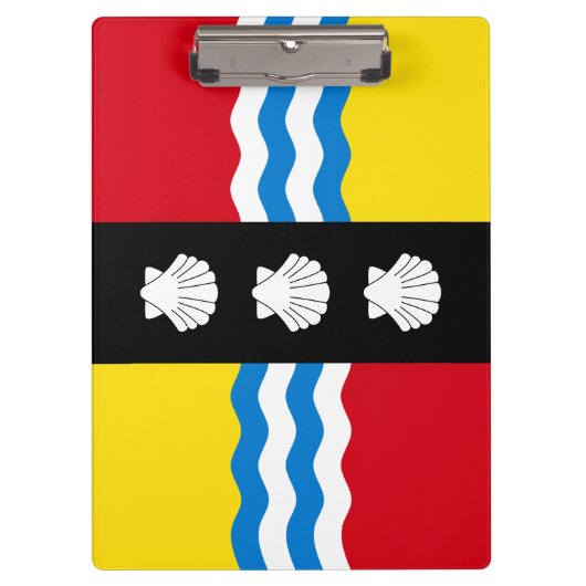 Vlag van het Bedfordshire-klembord Klembord (Voorkant)