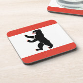 Vlag van het Berlijnse Drink Onderzetter (Linkerzijde)