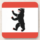 Vlag van het Berlijnse Drink Onderzetter (Voorkant)