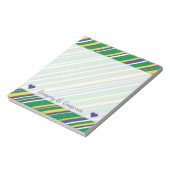 Vlag van het Braziliaanse geïnspireerde patroon va Notitieblok (Linkerzijde)