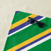 Vlag van het Braziliaanse geïnspireerde patroon va Strandlaken (In situ)
