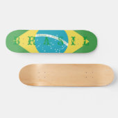 Vlag van het Braziliaanse Skateboard (Horizontaal)