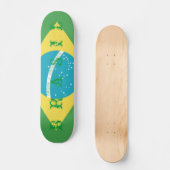 Vlag van het Braziliaanse Skateboard (Voorkant)