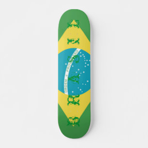 Vlag van het Braziliaanse Skateboard