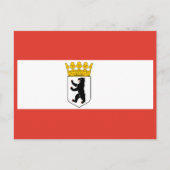 Vlag van het Briefkaart Berlijn (Voorkant)