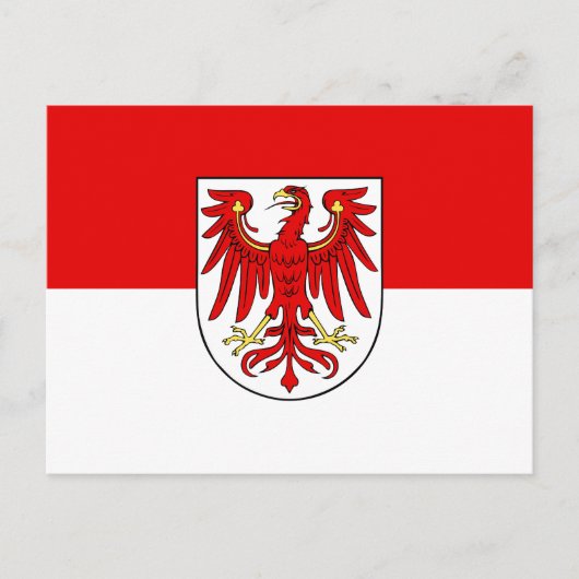 Vlag van het Briefkaart Brandenburg (Voorkant)