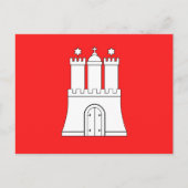 Vlag van het Briefkaart Hamburg (Voorkant)