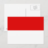 Vlag van het Briefkaart Hessen (Voorkant / Achterkant)