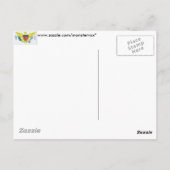 Vlag van het Briefkaart van de Maagdeneilanden (Achterkant)